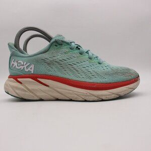 Hoka One One Clifton 8 Women's 5 B Blue Running Shoes Sneakers 1119394 AEBL